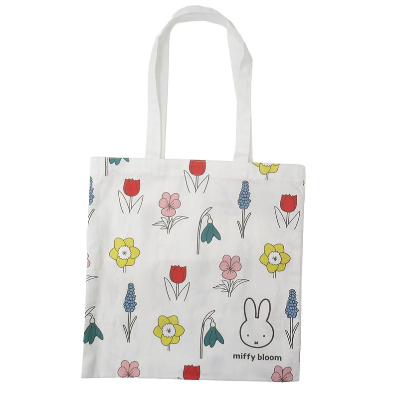 miffy  スクエアトート miffy bloom